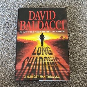 David Baldacci 'Long Shadows' Hardcover Book